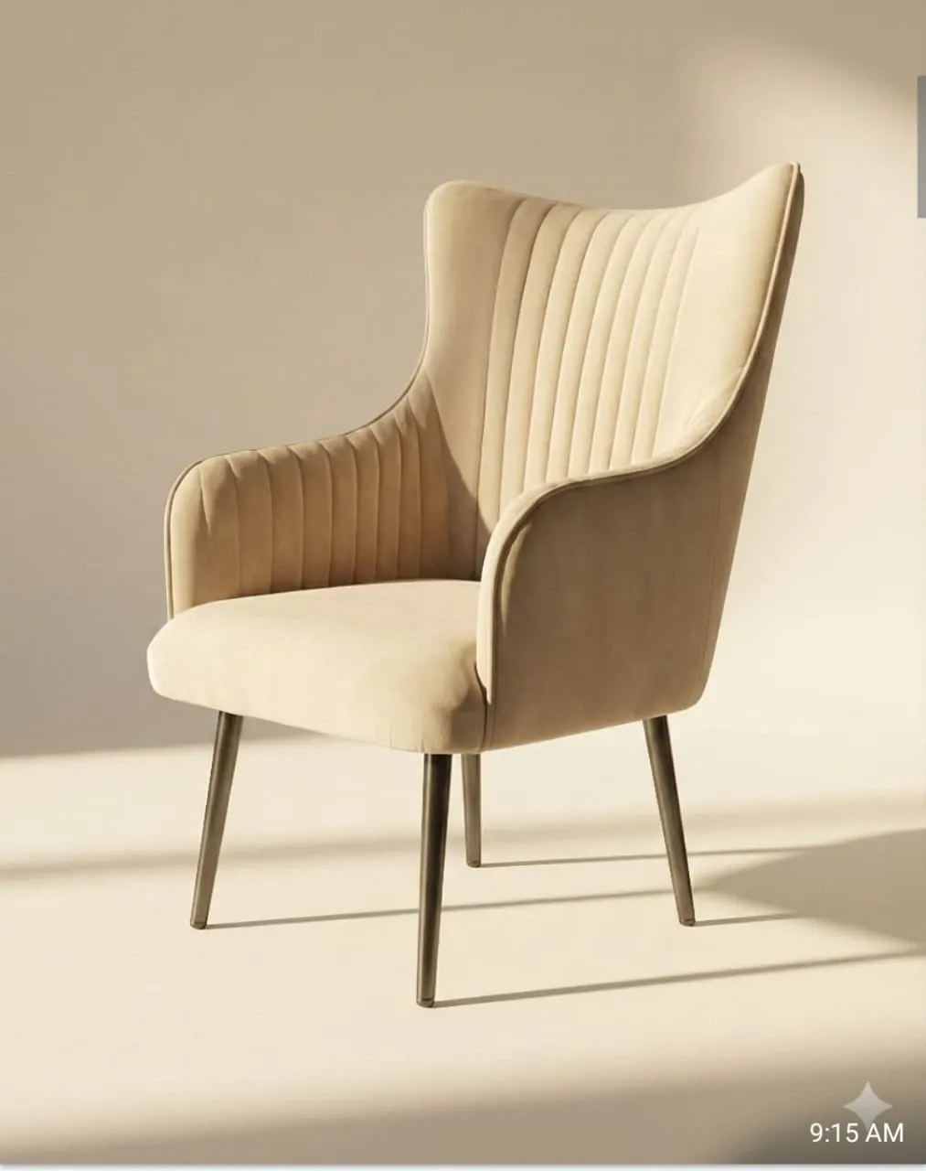 Luxe comfort cushion chair